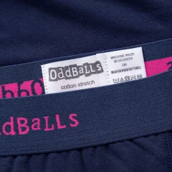 Navy & Magenta - Mens Briefs