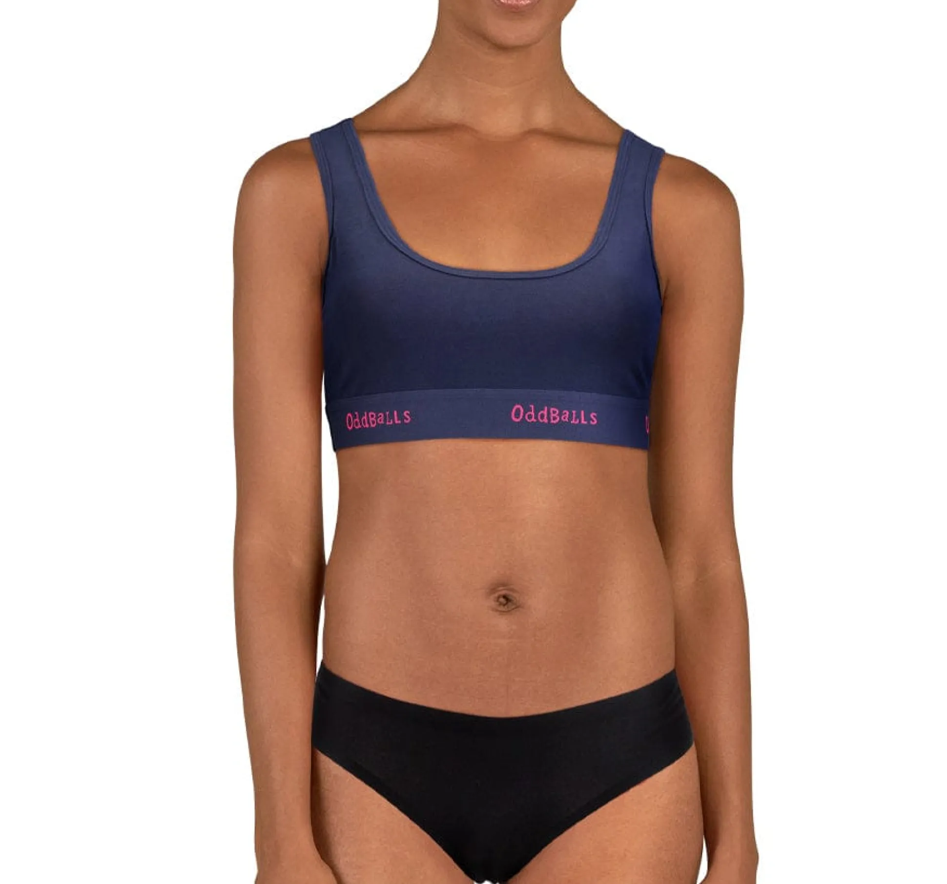 Navy and Magenta - Ladies Bralette