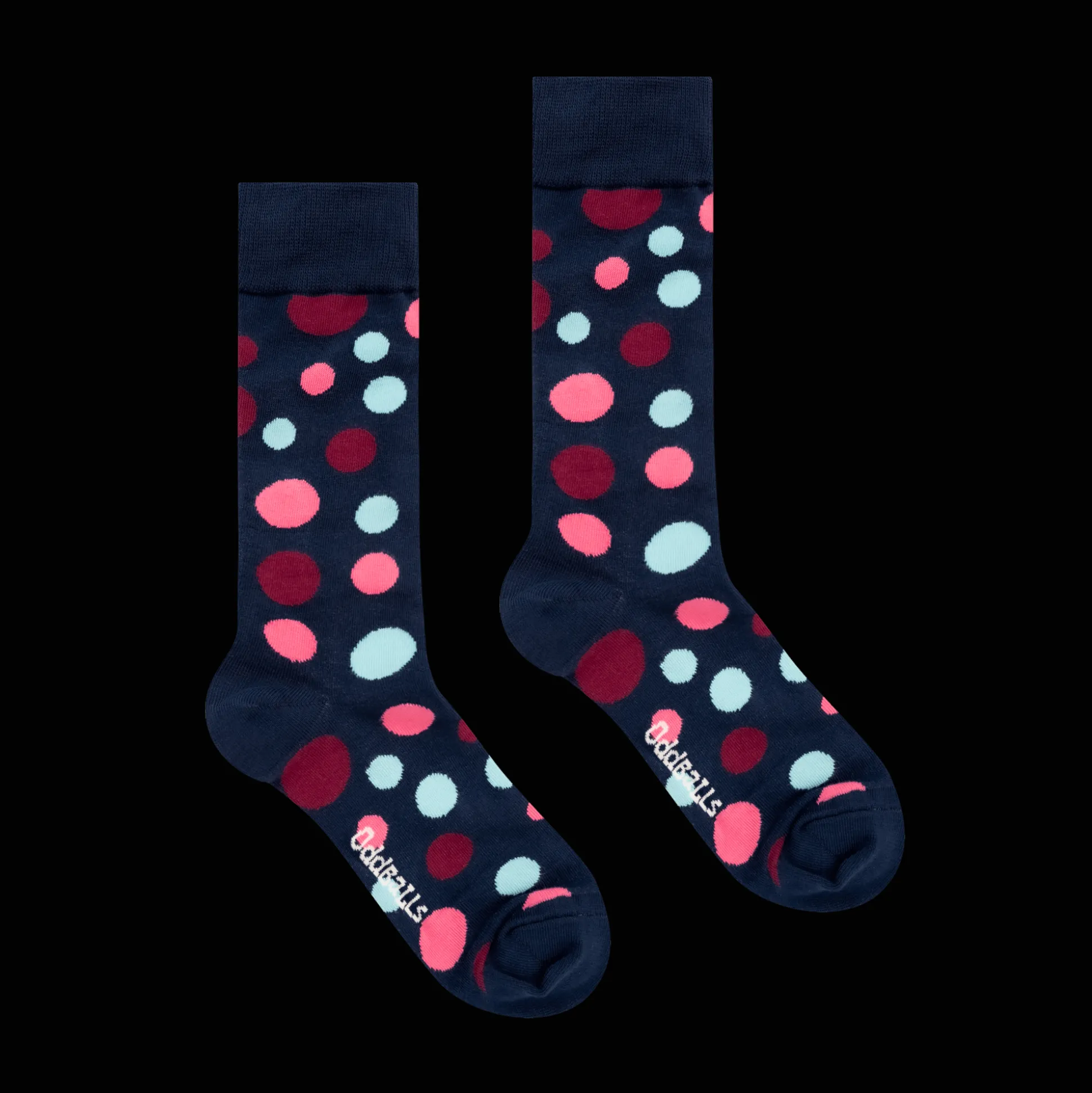 Navy Polka Dots - Socks
