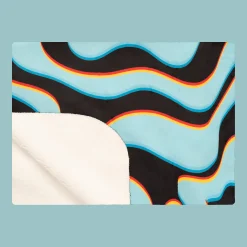 Neon Lava - Fleece Blanket