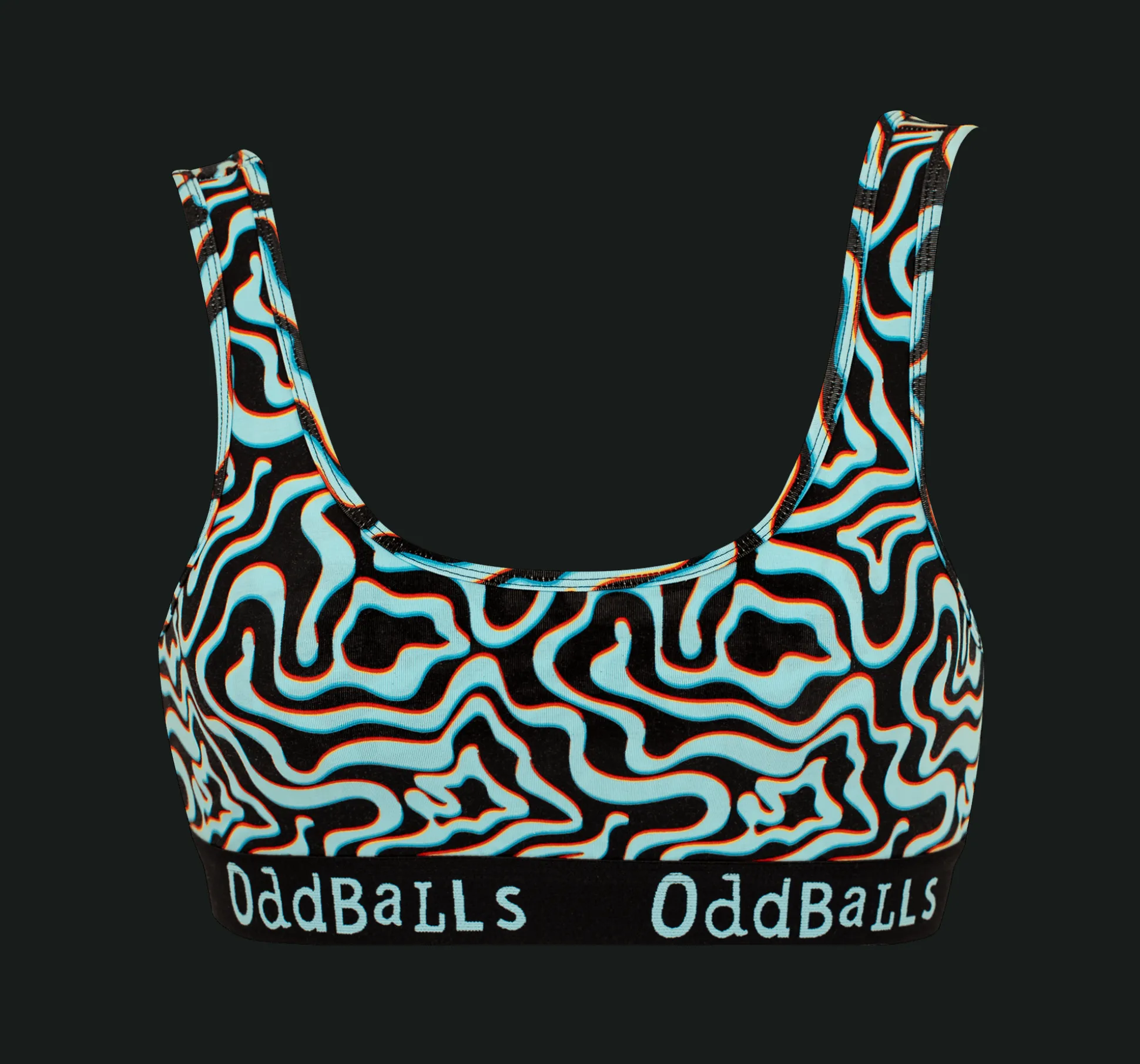 Neon Lava - Ladies Bralette