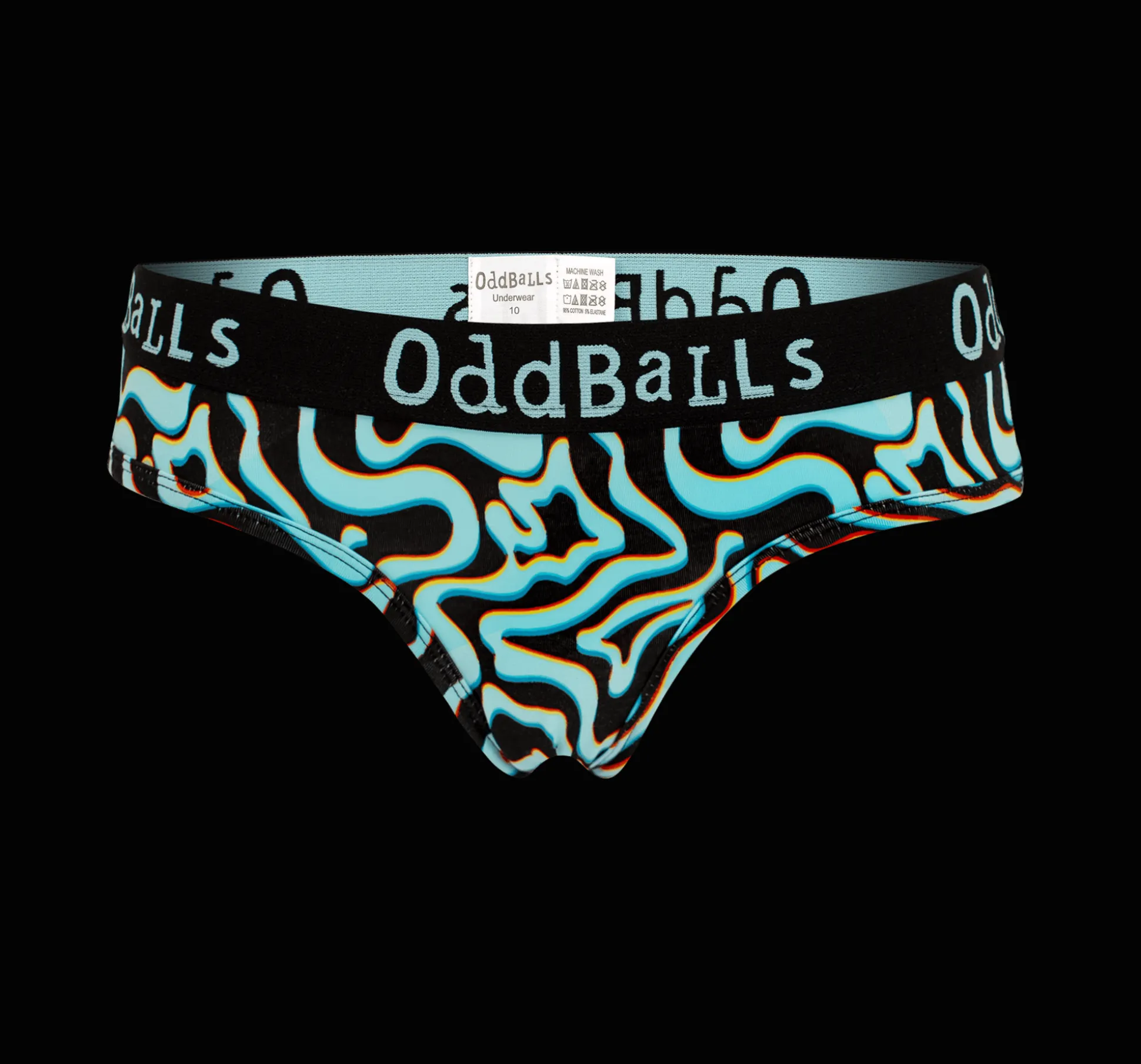Neon Lava - Ladies Briefs