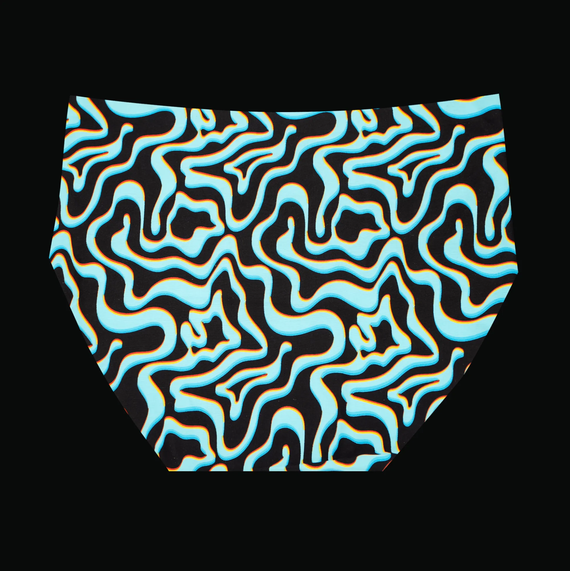 Neon Lava - Seamless Full Briefs