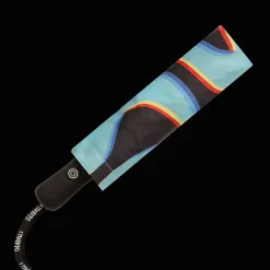 Neon Waves - Fold Umbrella