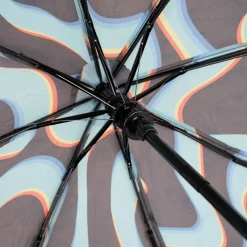 Neon Waves - Fold Umbrella