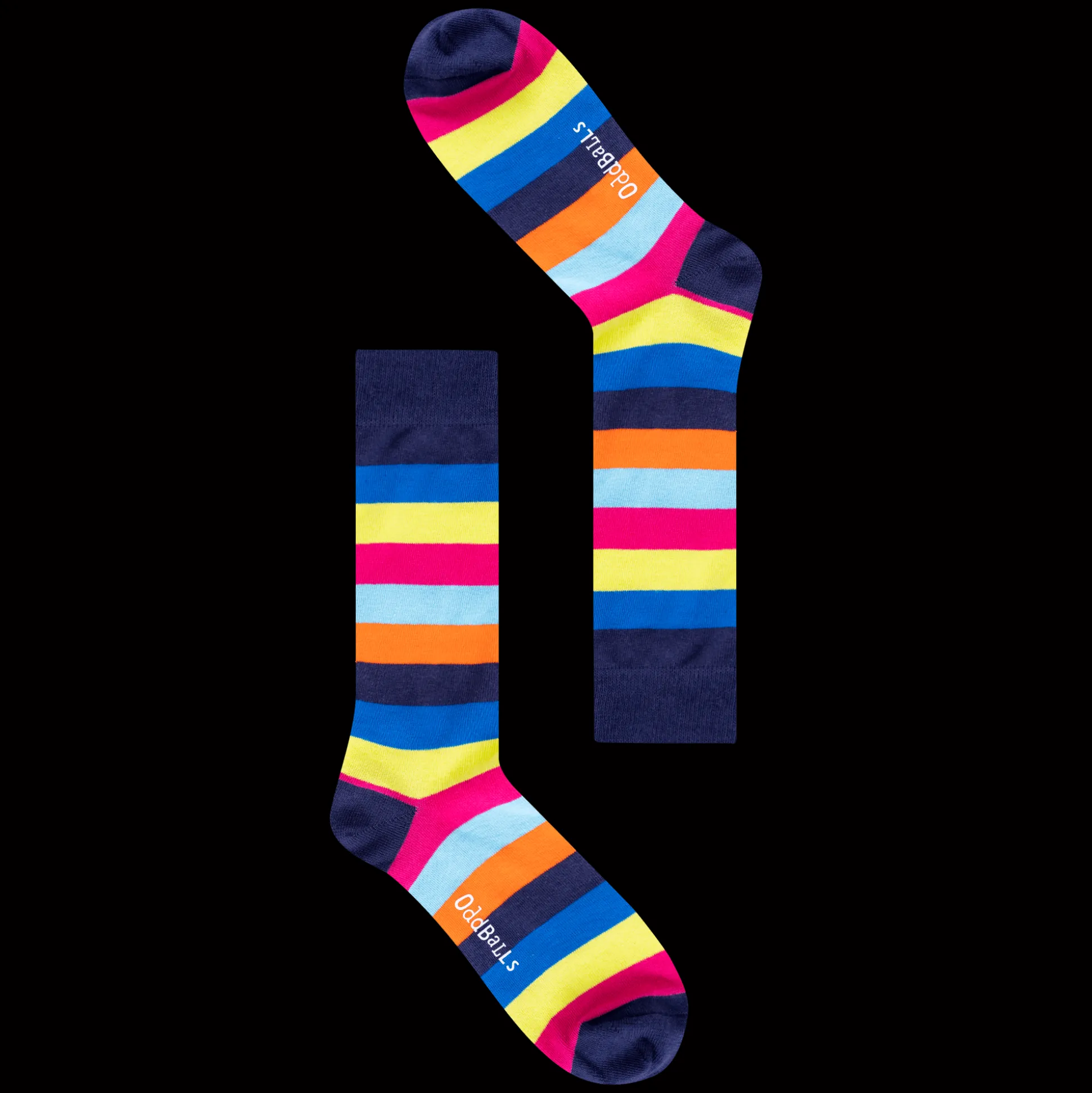 Orange Stripes - Socks