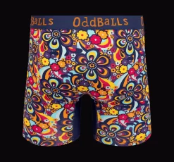 Peace and Love - Mens Bamboo Boxer Shorts