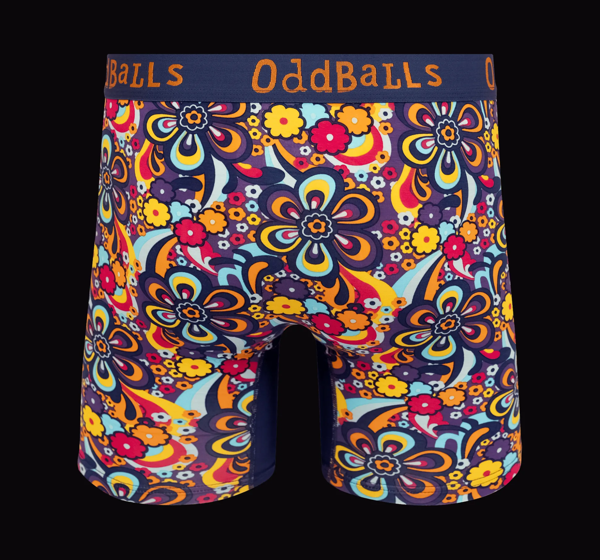 Peace and Love - Mens Bamboo Boxer Shorts