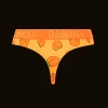 Peach - emoji® - Ladies Thong