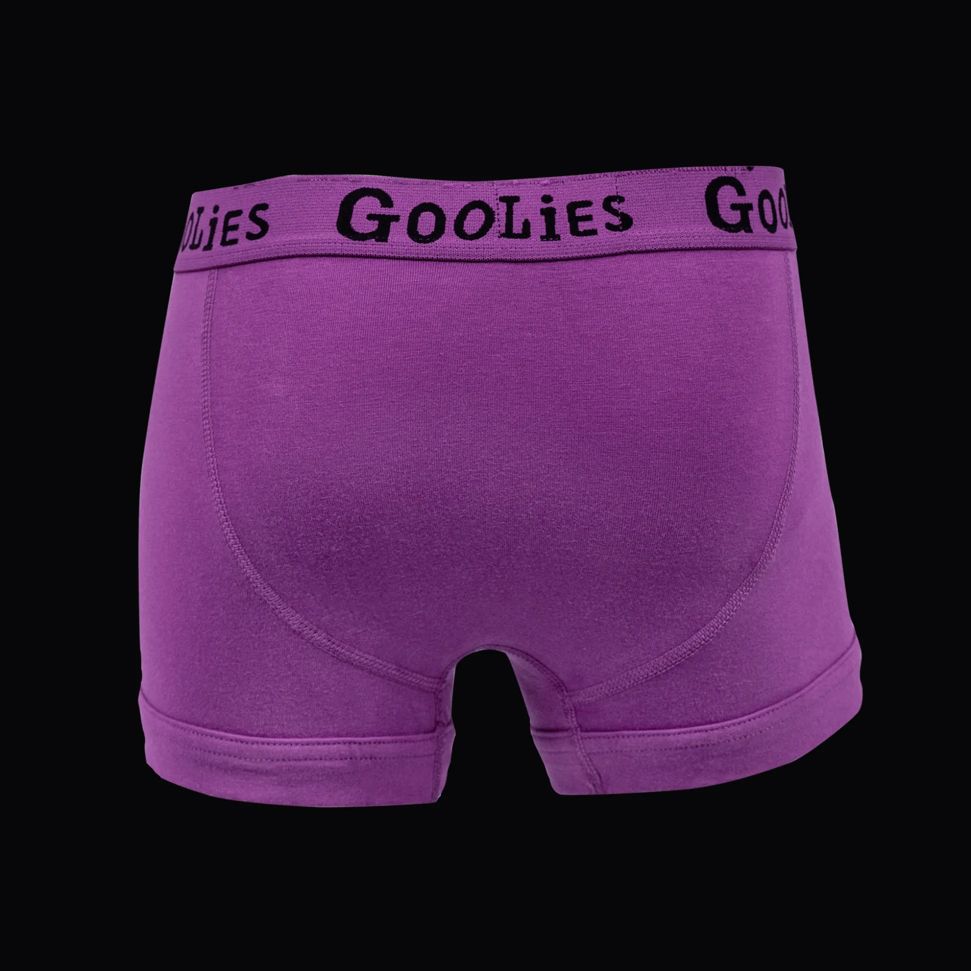 Purple & Black - Kids Boxer Shorts - Goolies