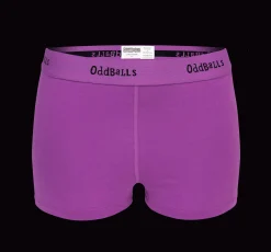 Purple & Black - Ladies Boxers
