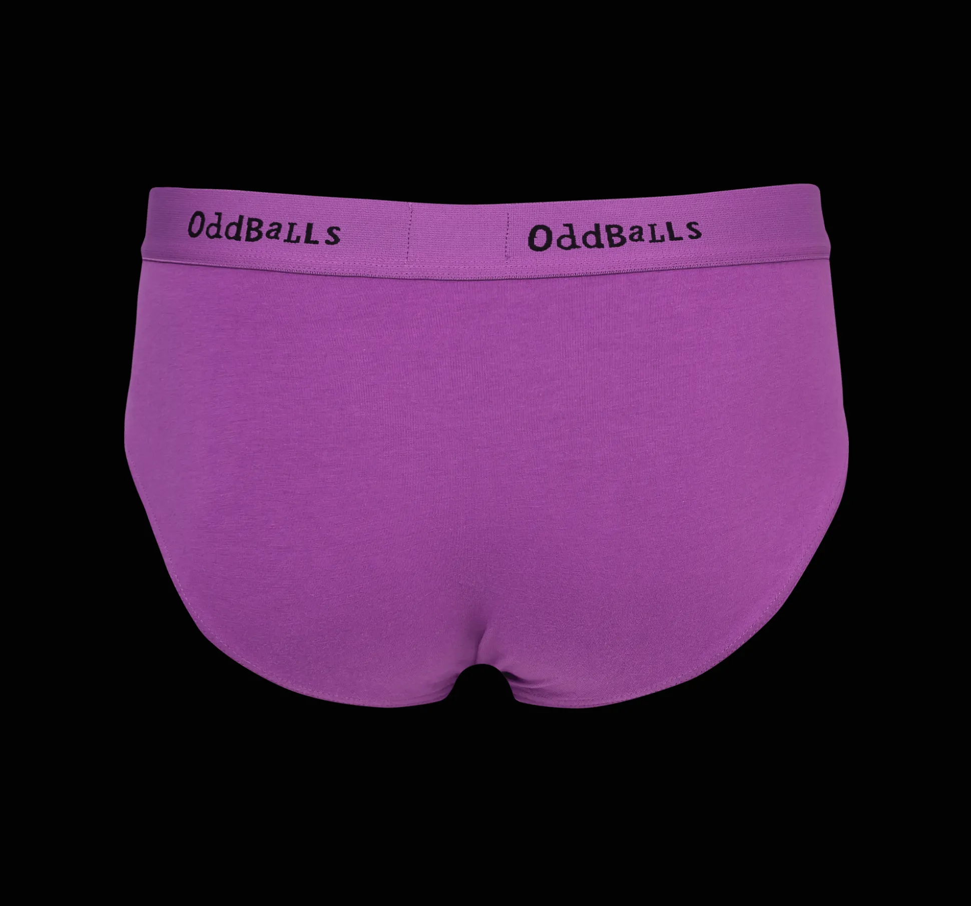 Purple & Black - Mens Briefs