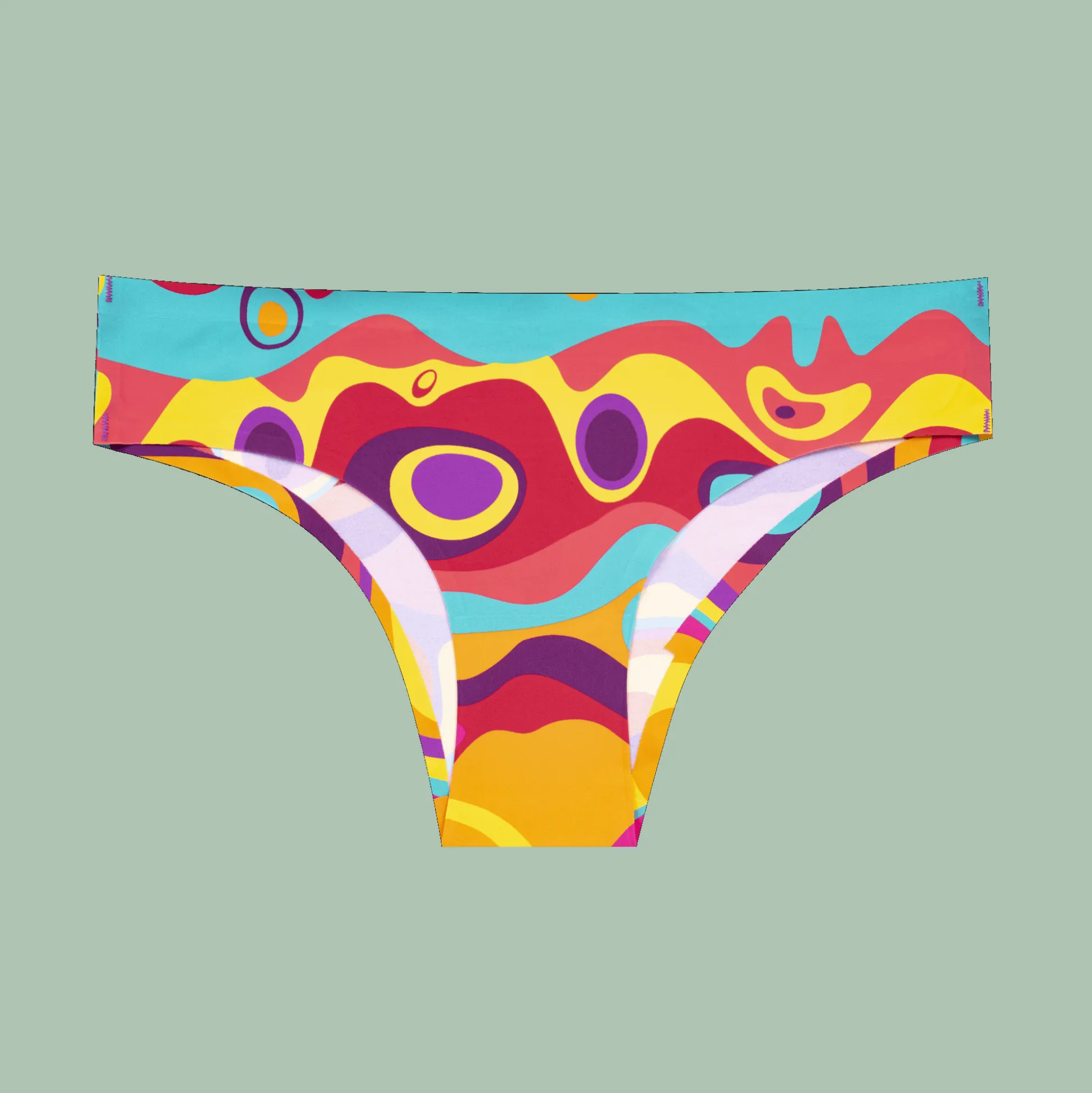 Retro - Seamless Brazilian Briefs