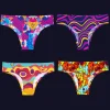 Retro Bundle - Ladies Seamless Brazilian Briefs 4 Pack Bundle