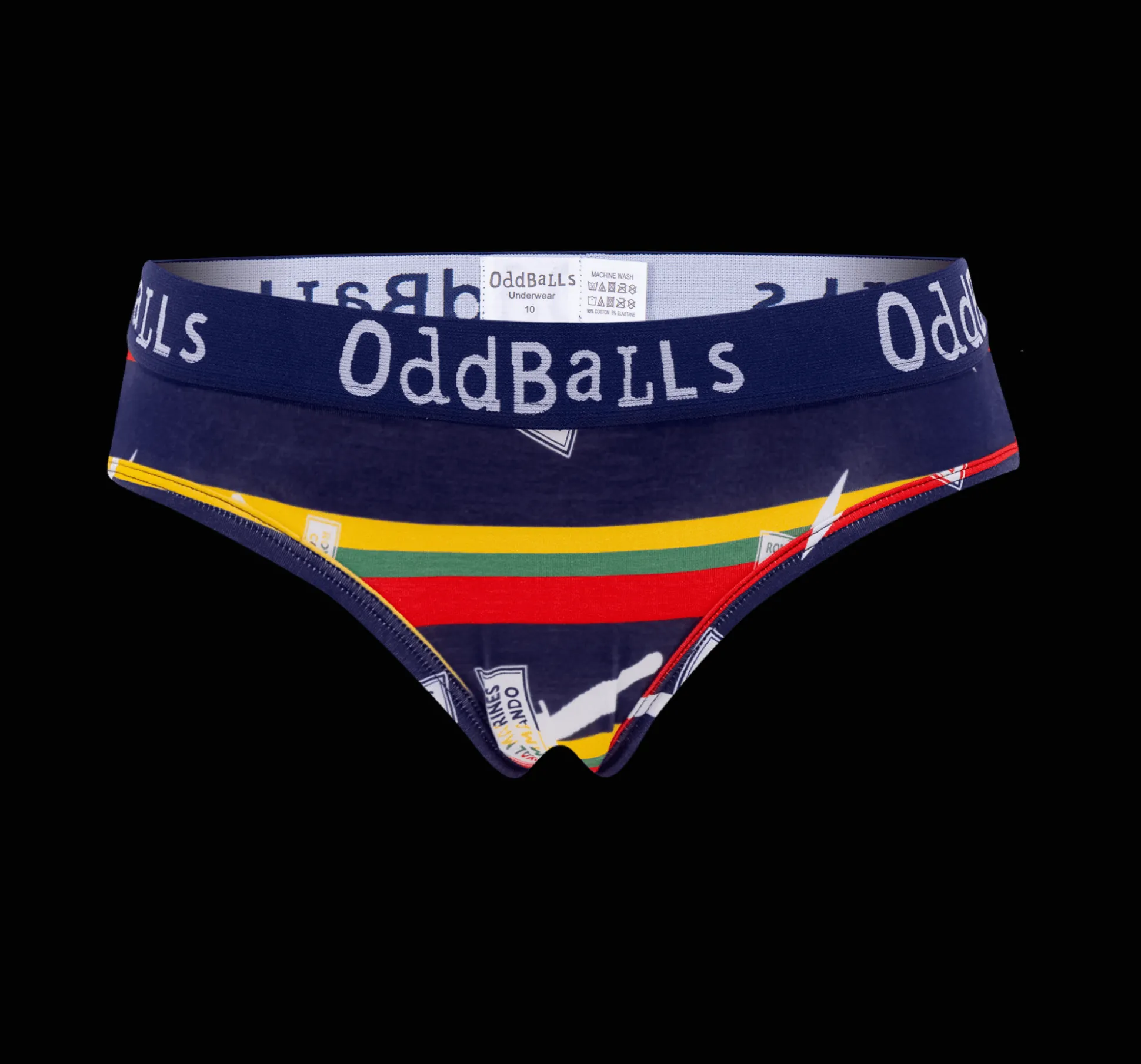 Royal Marine's Stripes - Ladies Briefs