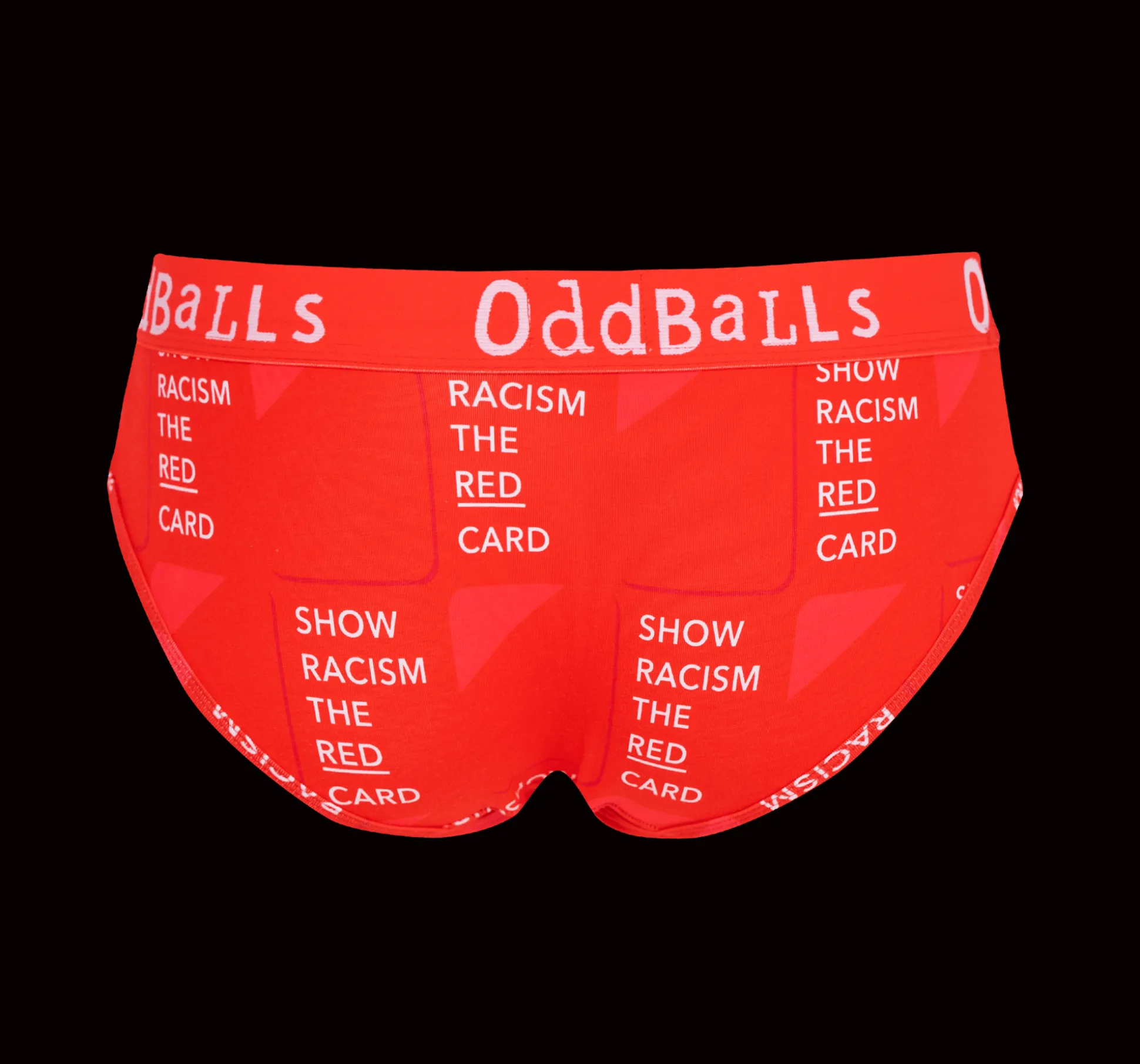 Show Racism The Red Card - Ladies Briefs