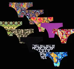 Spring Glow Bundle - Ladies Seamless Brazilian Briefs 10 Pack