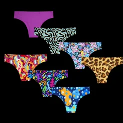 Spring Season Bundle - Ladies Seamless Brazilian Briefs 7 Pack Bundle
