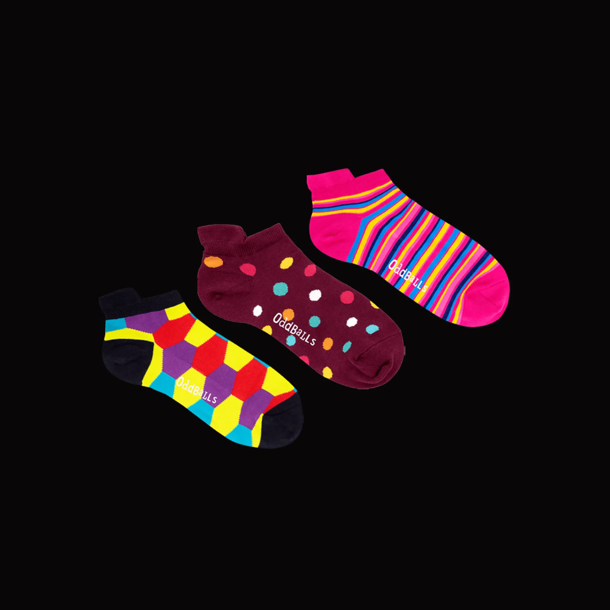 Stripes Bundle - 4 Pack Ankle Sock Bundle