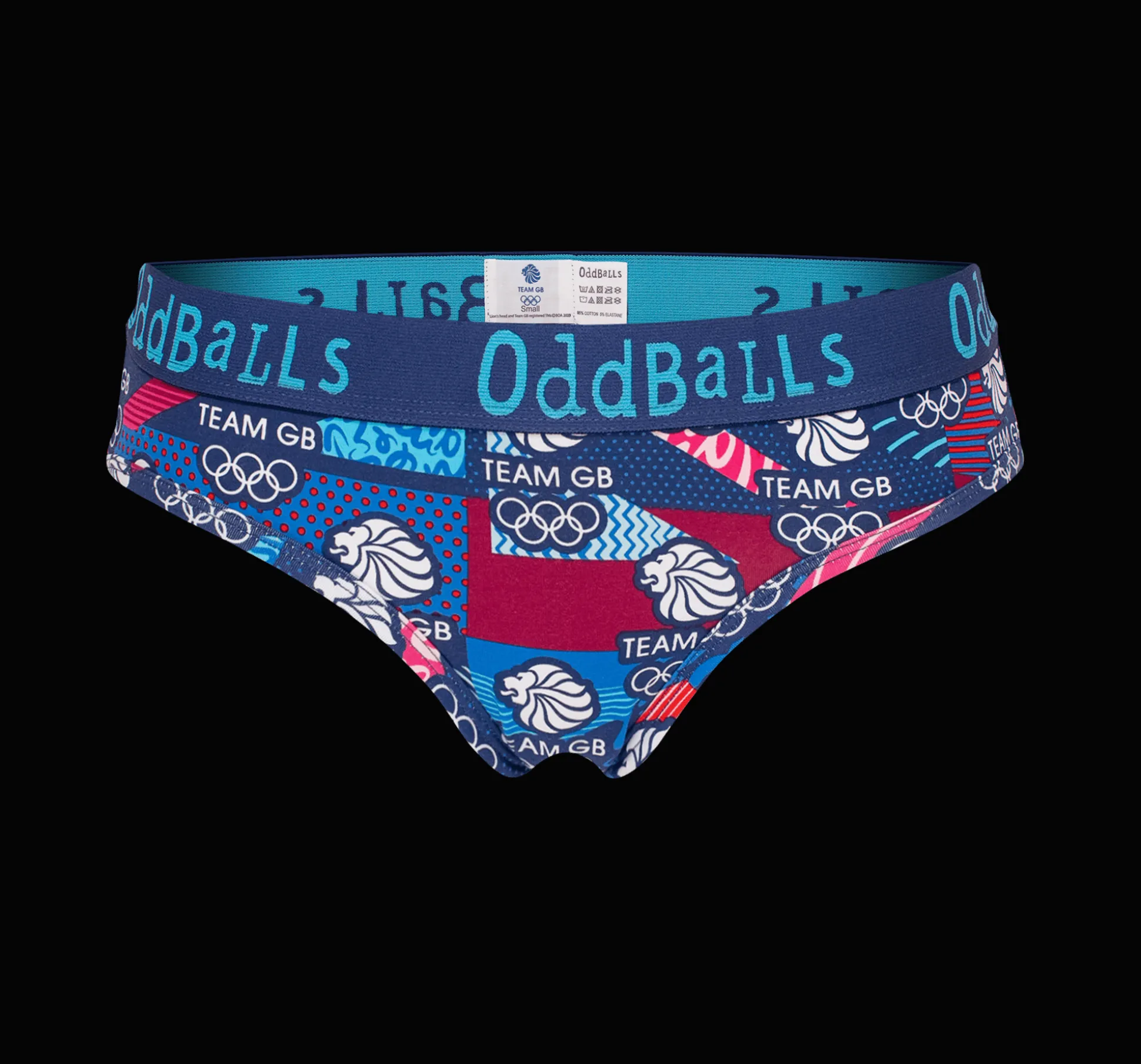 Team GB - Navy - Ladies Briefs
