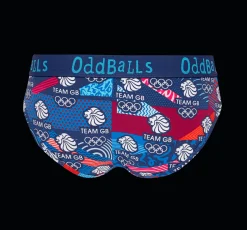 Team GB - Navy - Ladies Briefs