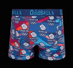 Team GB - Navy - Mens Boxer Shorts