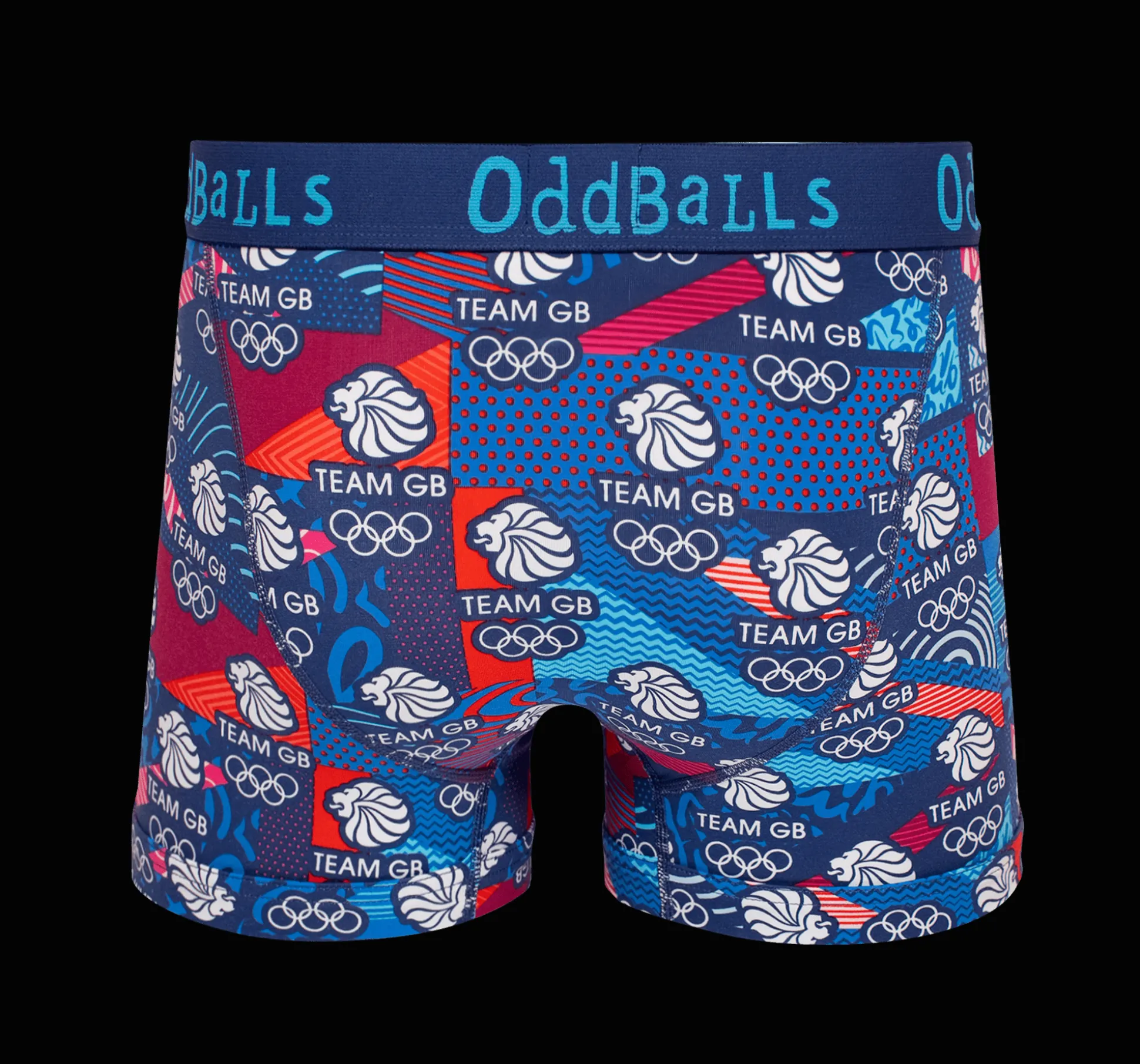Team GB - Navy - Mens Boxer Shorts