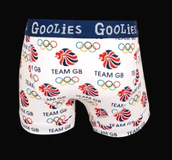 Team GB - White - Kids Boxer Shorts - Goolies