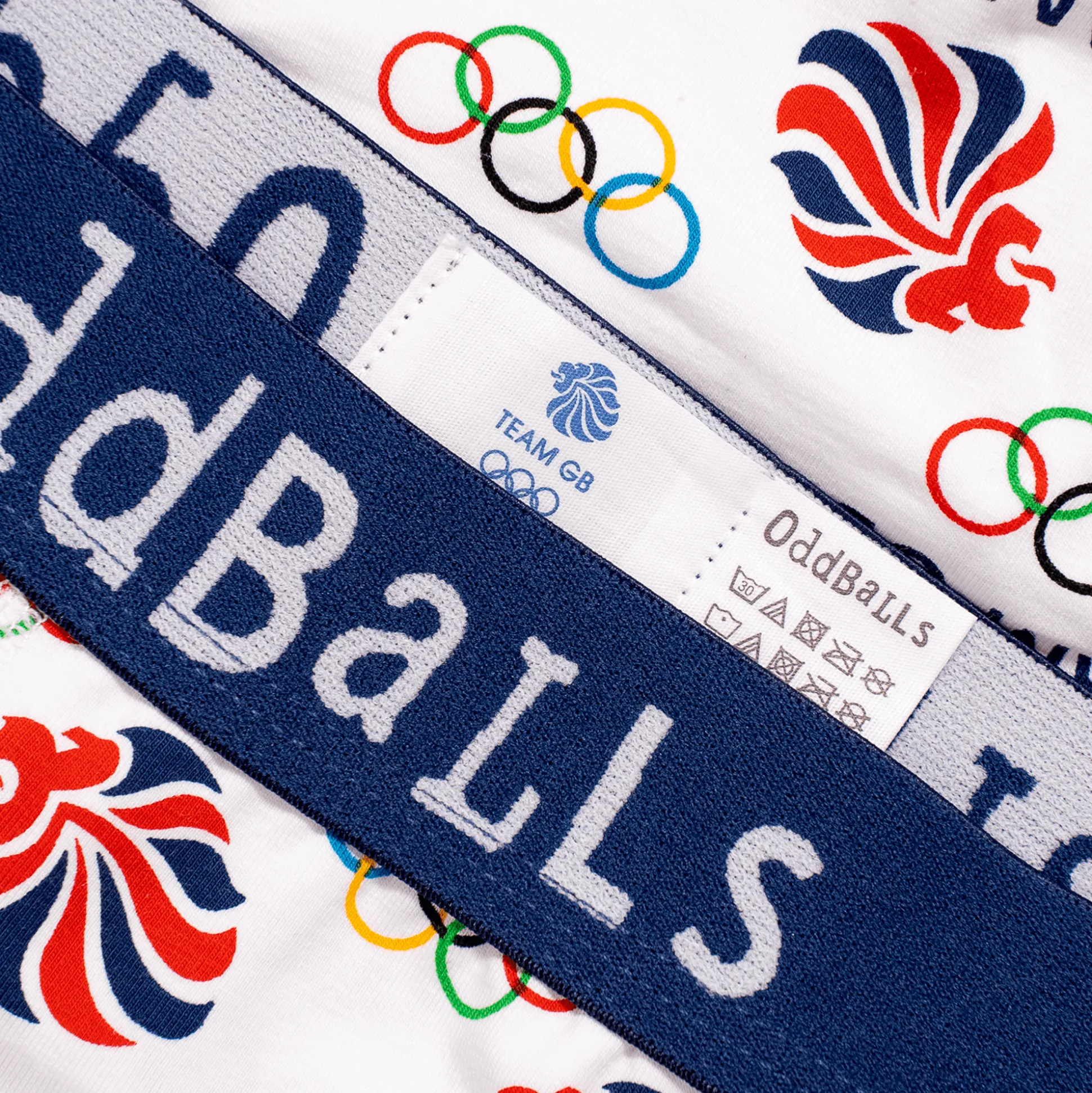 Team GB - White - Ladies Briefs