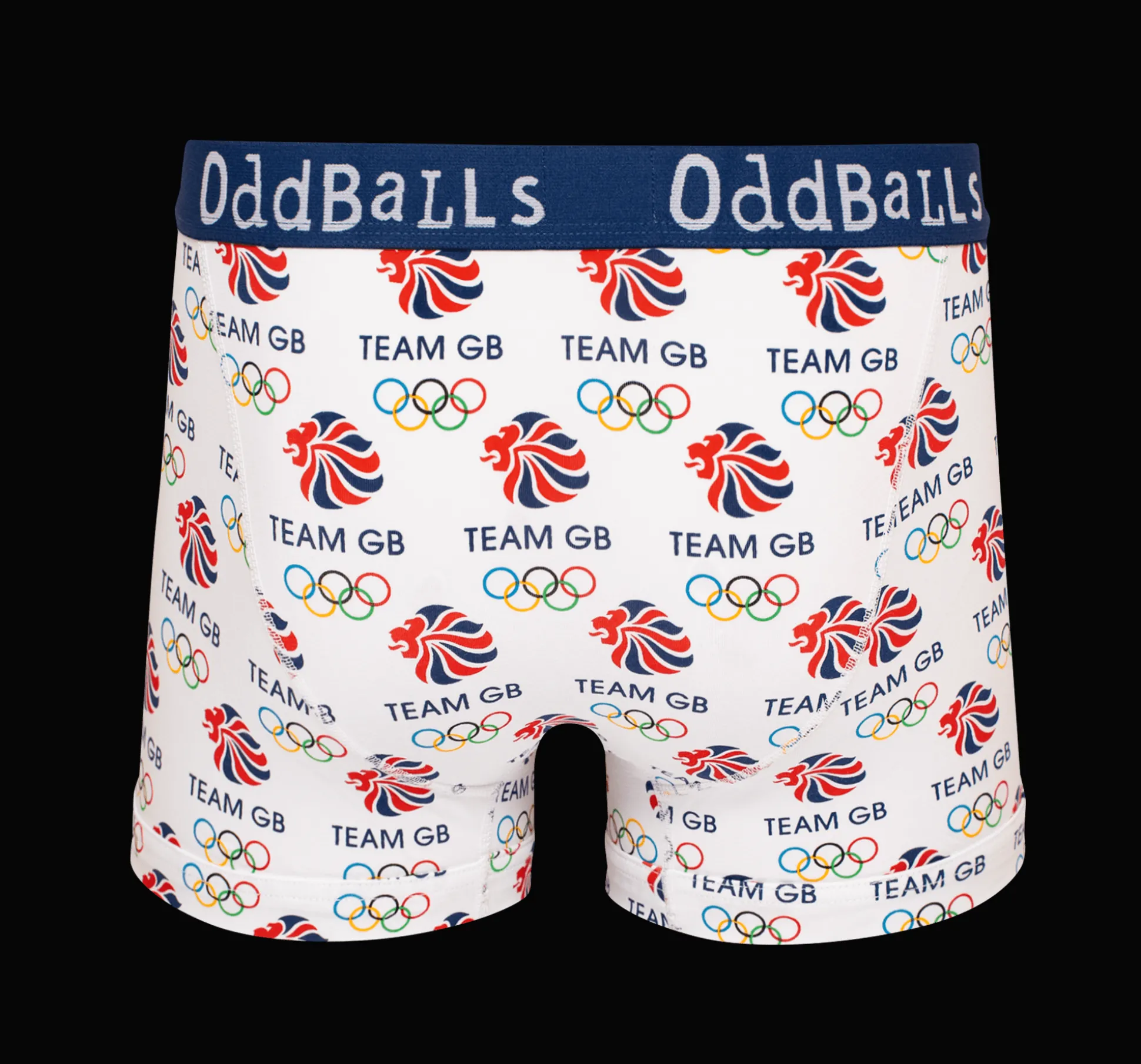 Team GB - White - Mens Boxer Shorts