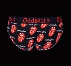 The Rolling Stones - Black - Ladies Briefs