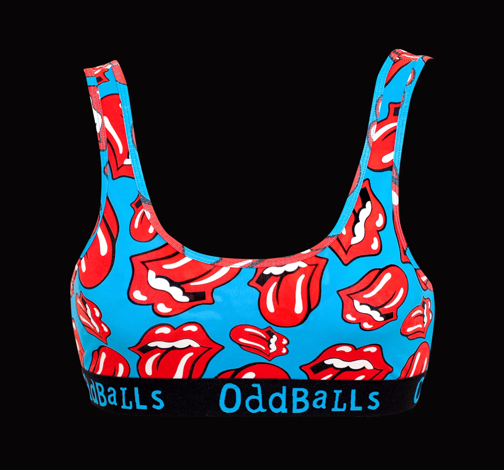 The Rolling Stones - Red - Ladies Bralette