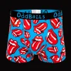 The Rolling Stones - Red - Mens Boxer Shorts