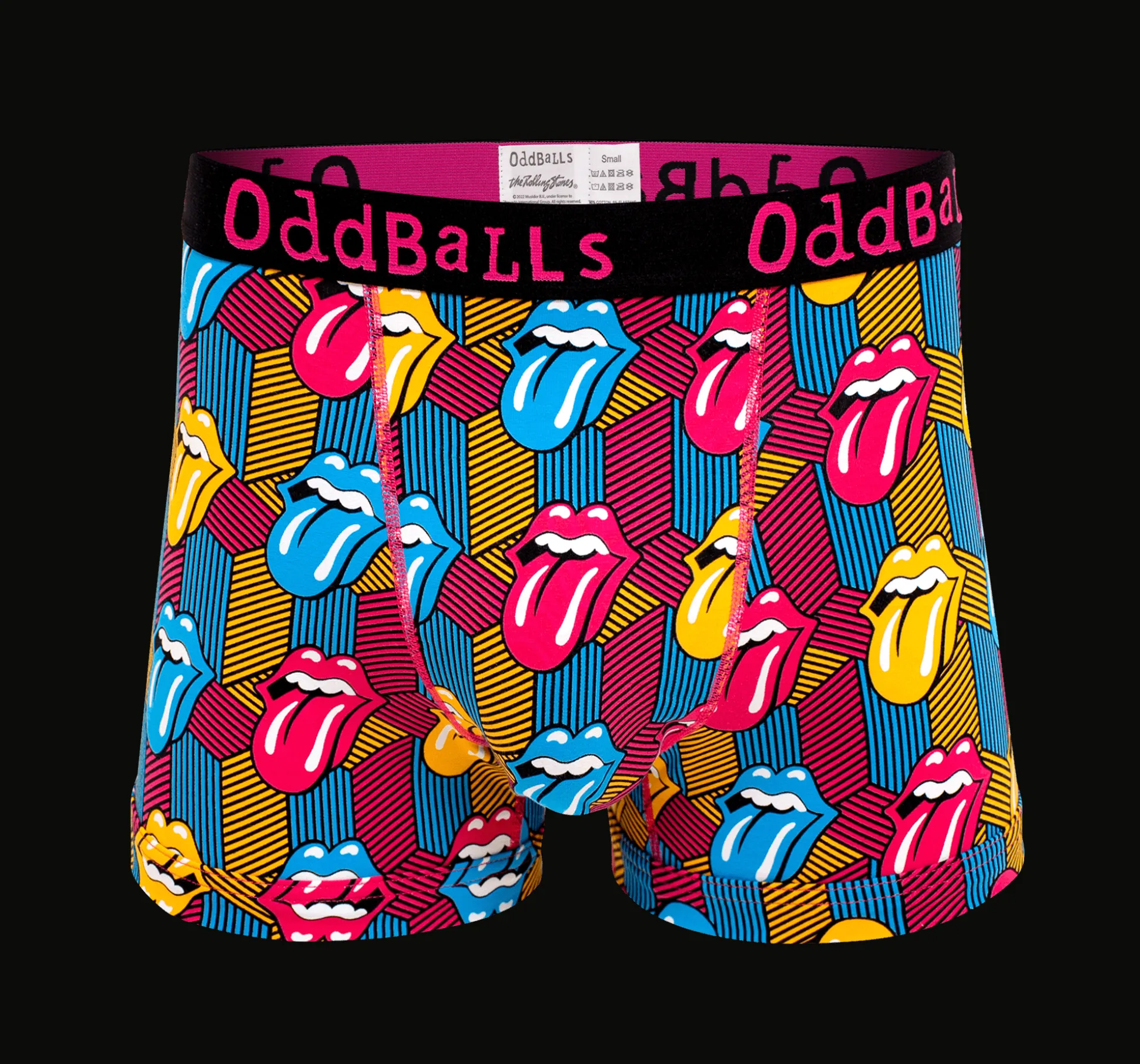 The Rolling Stones - Retro - Mens Boxer Shorts