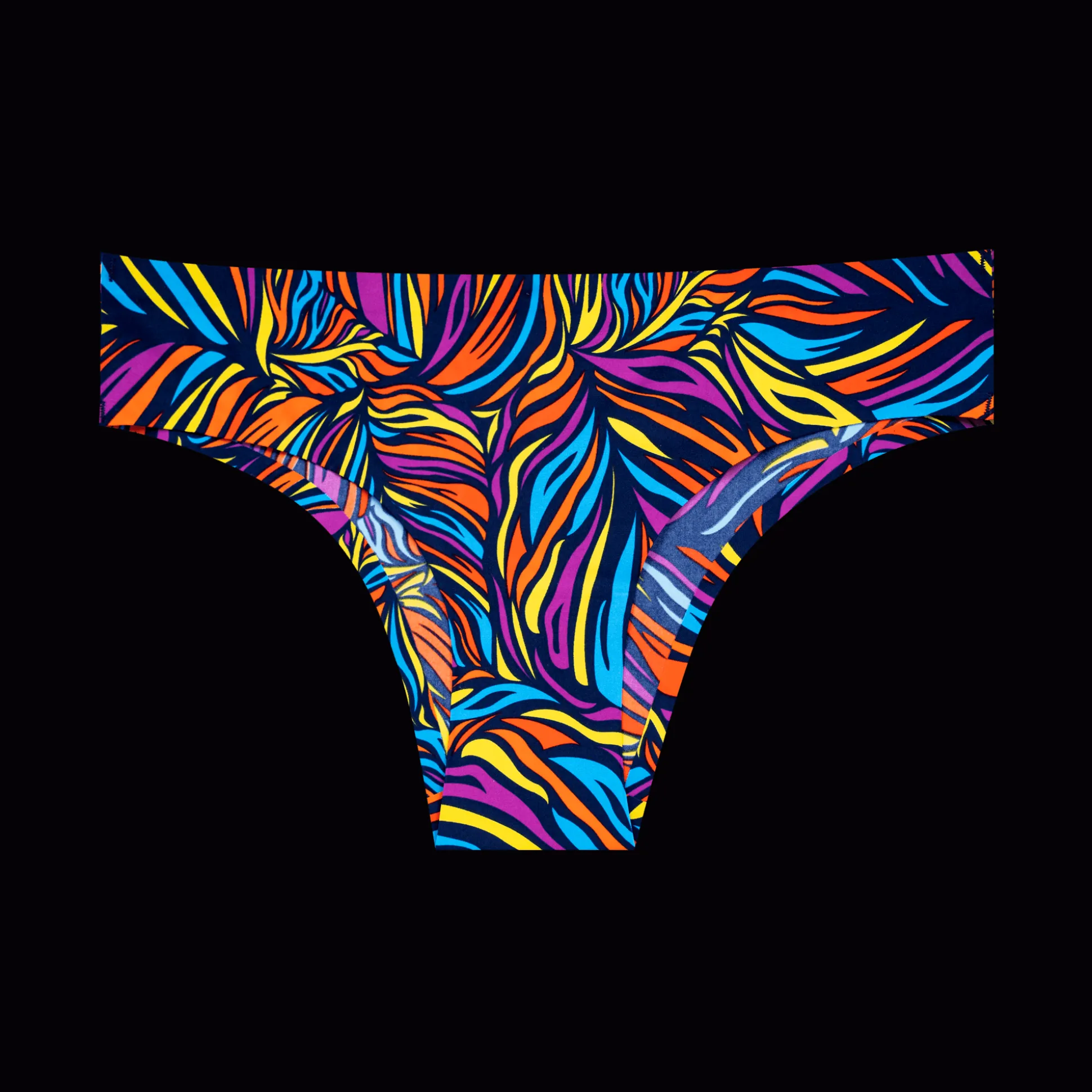 Vibrant Vibes Bundle - Ladies Seamless Brazilian Briefs 12 Pack Bundle