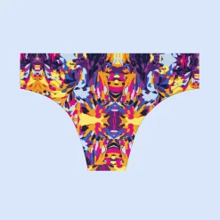 Vibrant Vibes Bundle - Ladies Seamless Brazilian Briefs 12 Pack Bundle