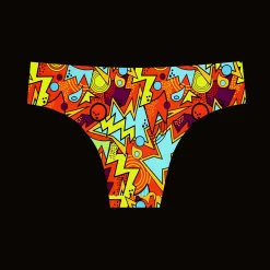 Vibrant Vibes Bundle - Ladies Seamless Brazilian Briefs 12 Pack Bundle