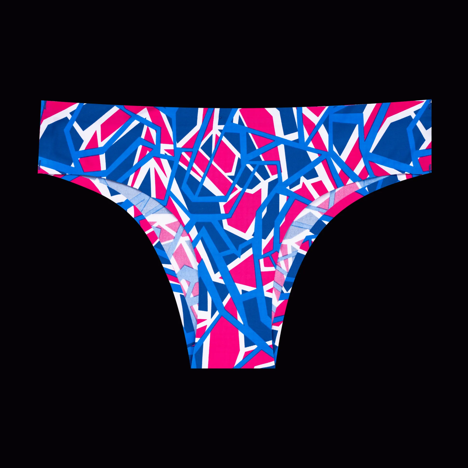 Vibrant Vibes Bundle - Ladies Seamless Brazilian Briefs 12 Pack Bundle