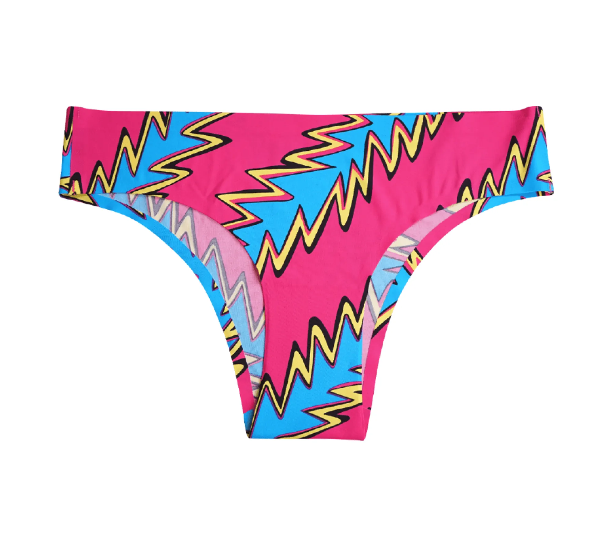 Vibrant Vibes Bundle - Ladies Seamless Brazilian Briefs 12 Pack Bundle