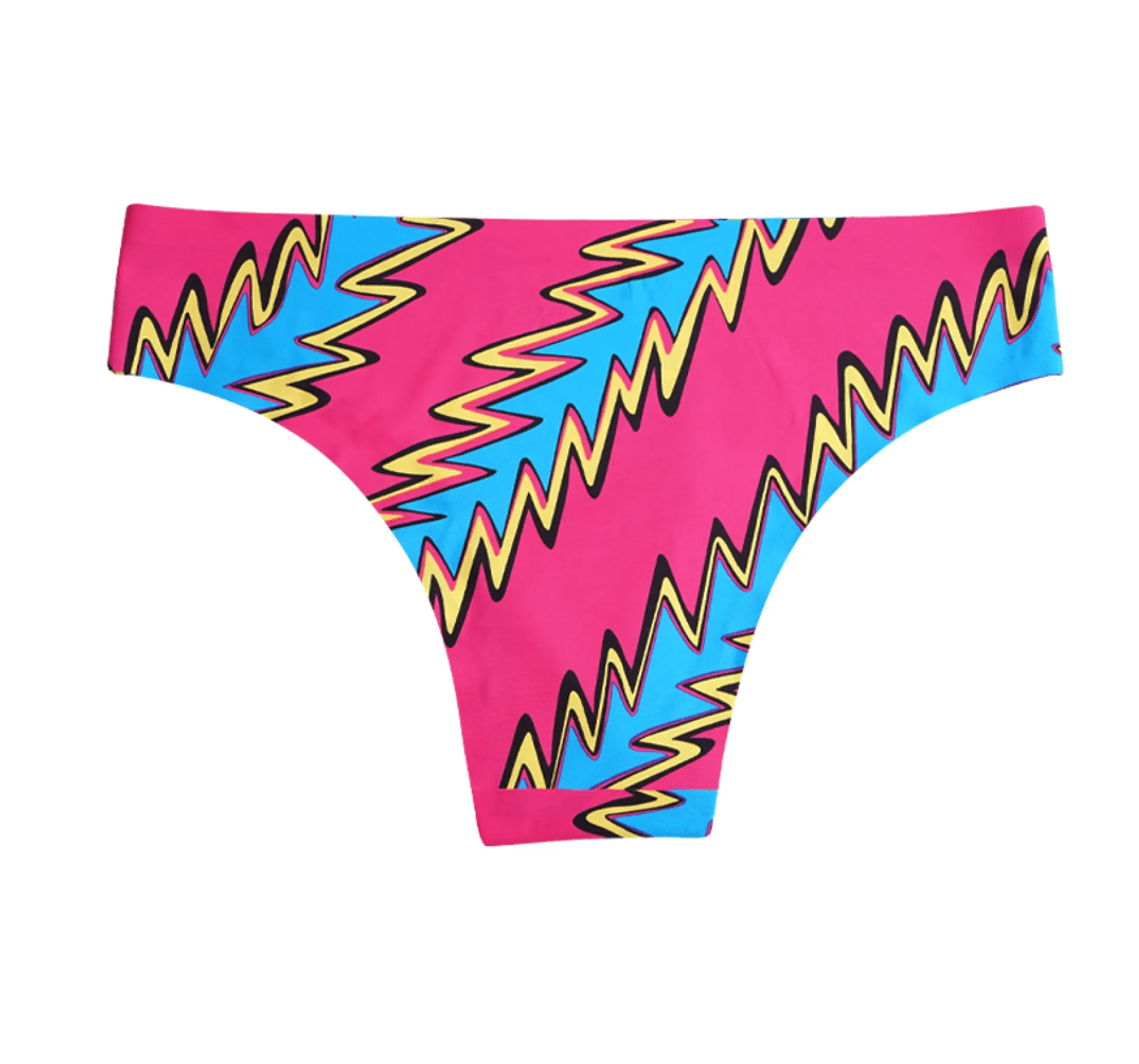 Vibrant Vibes Bundle - Ladies Seamless Brazilian Briefs 12 Pack Bundle
