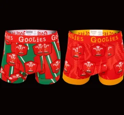Welsh Rugby Union - Kids Boxer Shorts 2 Pack Bundle