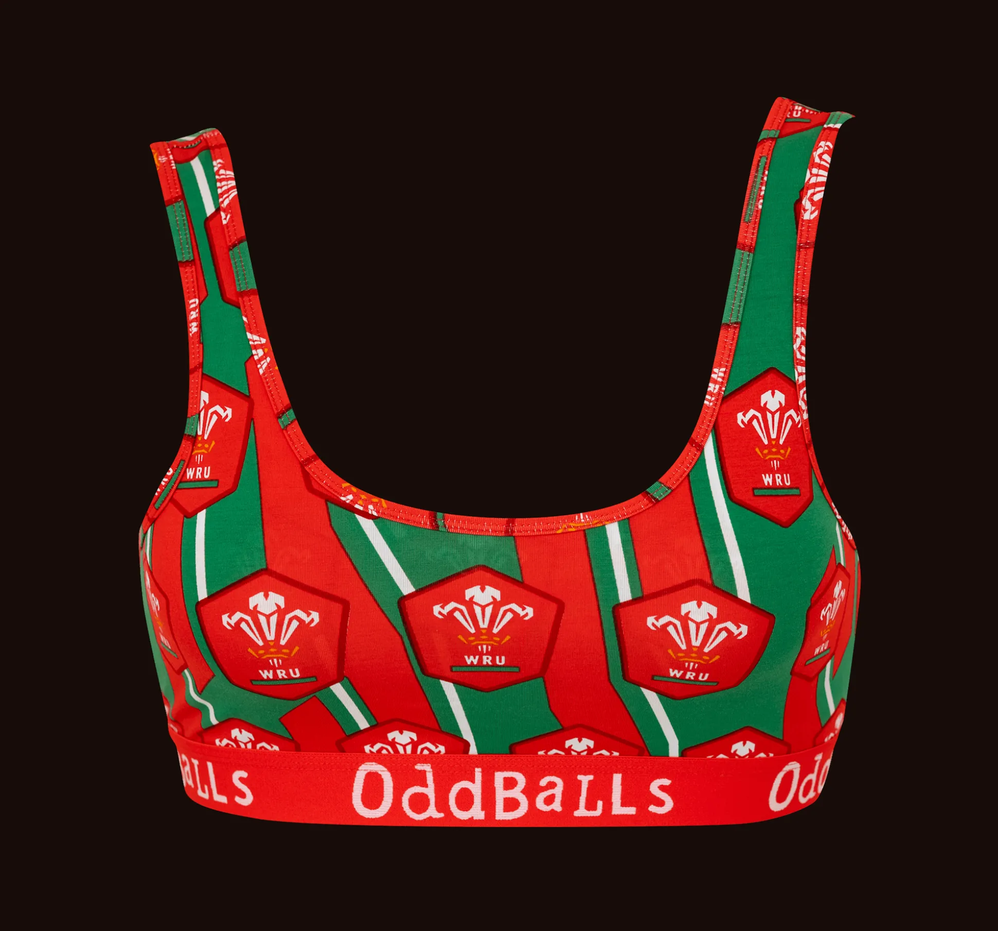 Welsh Rugby Union Alternate - Ladies Bralette