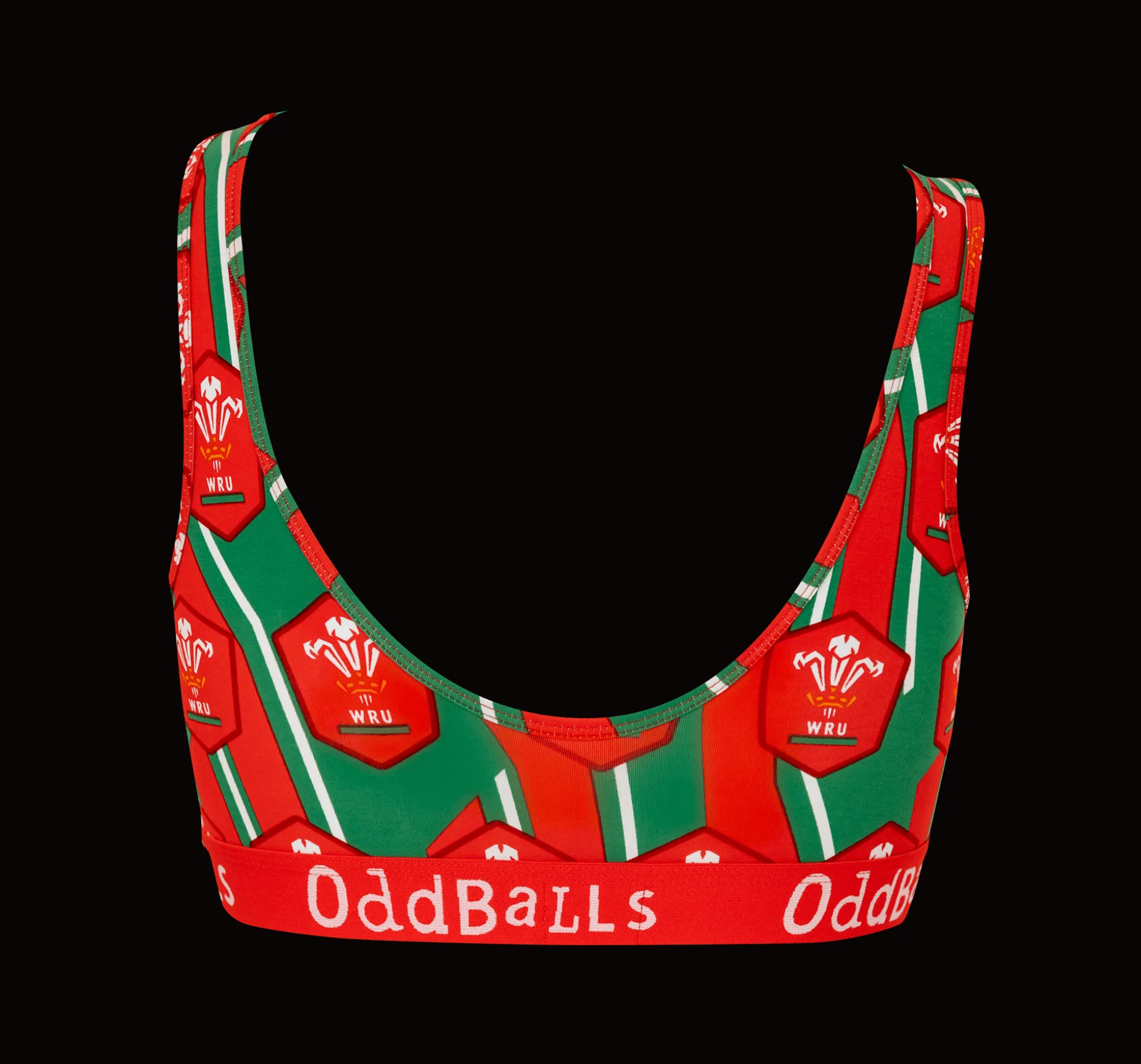 Welsh Rugby Union Alternate - Ladies Bralette