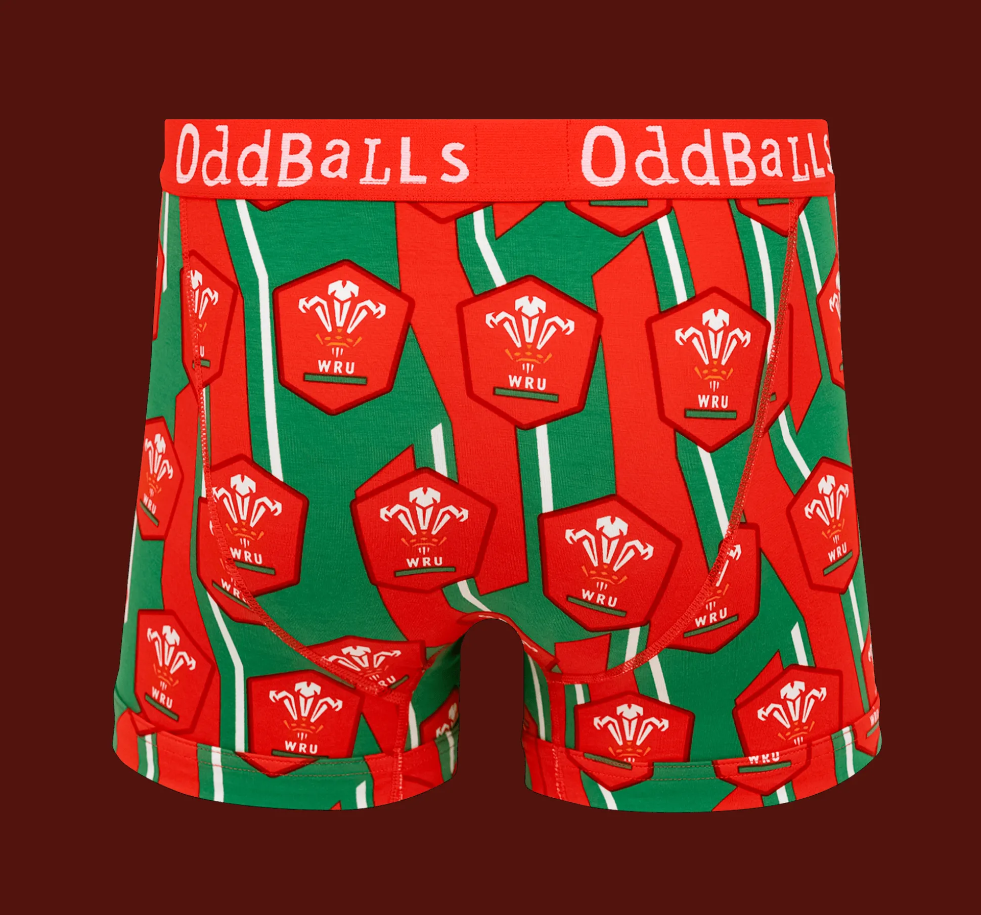Welsh Rugby Union Alternate - Mens Boxer Shorts