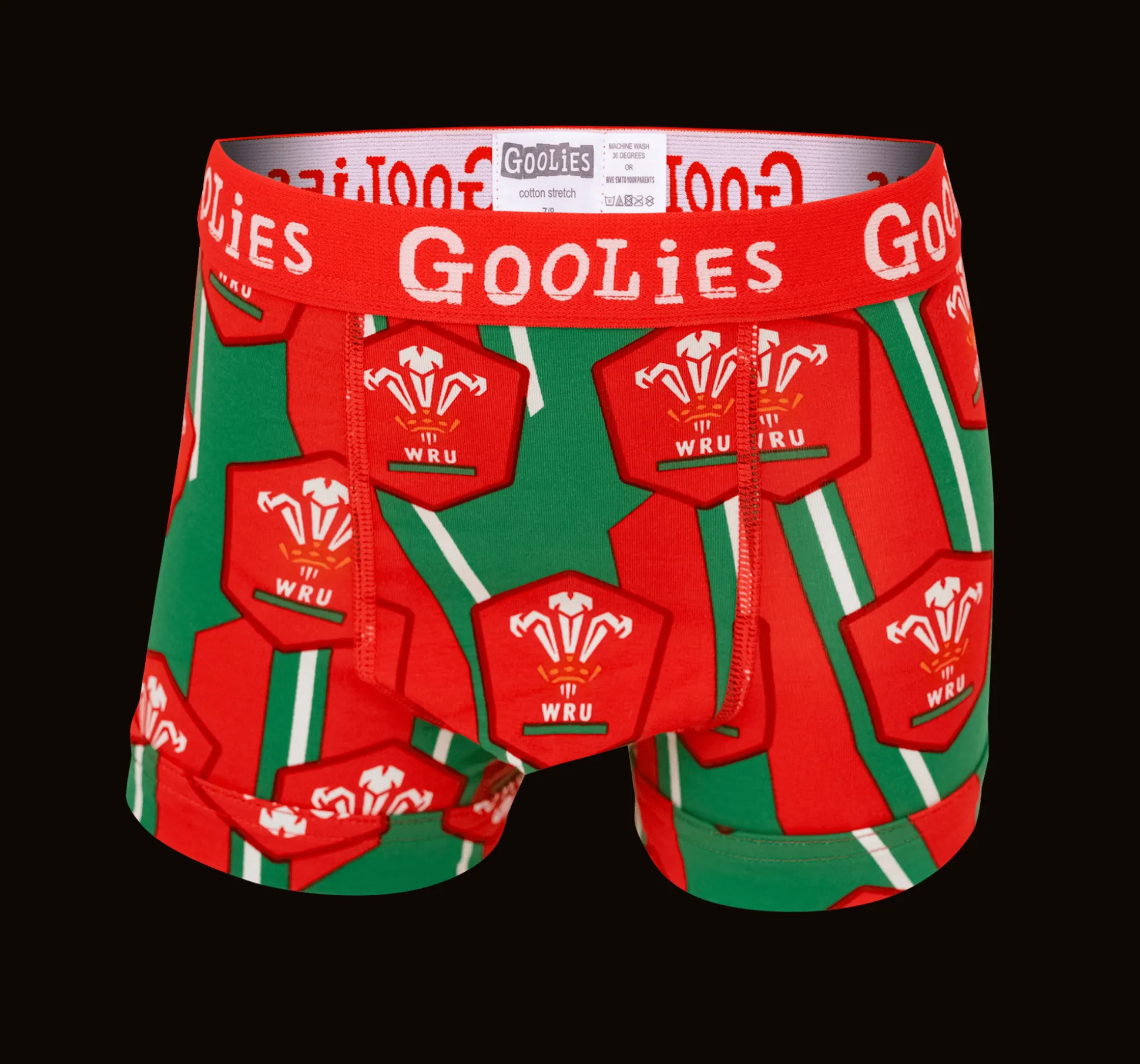 Welsh Rugby Union Alternate - Kids Boxer Shorts - Goolies
