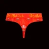 Welsh Rugby Union Flames - Ladies Thong
