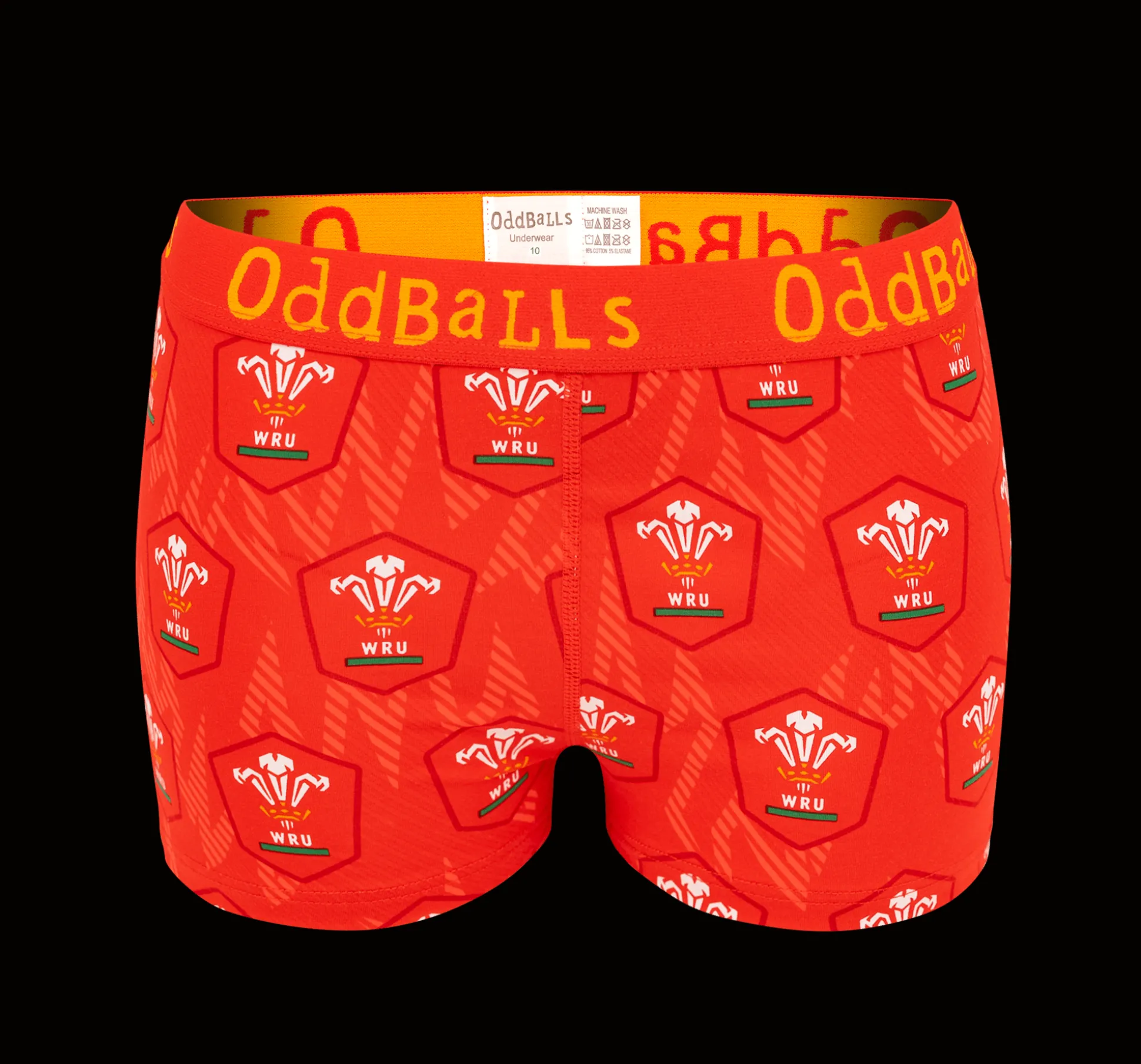 Welsh Rugby Union Flames - Ladies Boxers