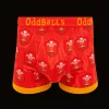 Welsh Rugby Union Flames - Mens Boxer Shorts