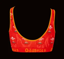 Welsh Rugby Union Flames - Ladies Bralette
