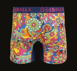 Wildflower - Mens Bamboo Boxer Shorts